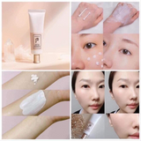 Set Kem Chống Nắng Dưỡng Trắng Whoo Gongjinhyang Seol Radiant White Tone Up Sunscreen SPF50+/PA++++