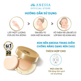 Phấn tươi trang điểm kết hợp kem chống nắng Enessa Nhật Bản SPF50+ PA+++