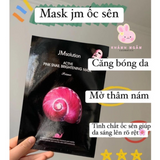 Mặt nạ ốc sên hồng dưỡng sáng da JM Solution Active Pink Snail Brightening Mask Prime