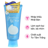 Sữa Rửa Mặt Senka Tạo Bọt Chiết Xuất Tơ Tằm Trắng Perfect Whip Facial Foam Wash