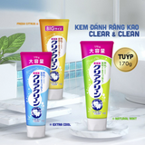 Kem đánh răng Kao Clear Clean Big Nhật Bản - Hương Trà xanh mát lạnh Extra Cool