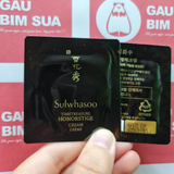 Sample Kem dưỡng nhân sâm đen và nấm linh chi tái sinh toàn diện Sulwhasoo Timetreasure Honorstige Cream (24 gói x 1ml =24ml)