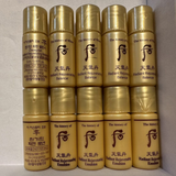 Sample Cặp Nước Hoa Hồng và Sữa Dưỡng Tái Sinh The History of Whoo Radiant Rejuvenating Emulsion/Balancer (5ml x 60 lọ = 300ml)