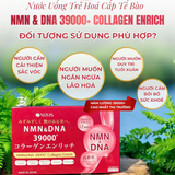 Nước uống bổ sung collagen NMN & DNA 39000+ Collagen Enrich Nuvis trẻ hoá làn da, tăng cường sức khoẻ, chống lão hoá hiệu quả