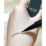 Bút kẻ mắt nước không trôi Ohui Real Color Brush Eyeliner - Màu đen #01