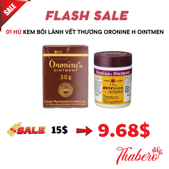 Kem Bôi Lành Vết Thương Oronine H Ointment