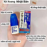 Xịt thông mũi trị nghẹt mũi và sổ mũi Sato Nazal