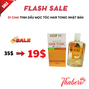 Tinh dầu kích mọc tóc và giãm rụng tóc  Hair Tonic Nhật Bản - Hương bưởi cam quýt