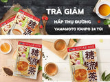 Trà Giảm Lượng Đường Yamamoto Nhãn Đỏ 24 Gói Nhật Bản