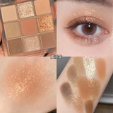 Bảng Màu Mắt 9 Ô 3CE Multi Eye Color Palette #Butter Cream : Tông màu nâu sang trọng ấm áp