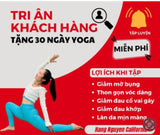 Tặng khoá học Yoga trị liệu giãm mở bụng và giảm đau nhức , lưu thông máu  miễn phí .