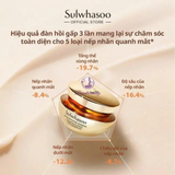 Kem Dưỡng Mắt Nhân Sâm Ngừa Lão Hóa & Căng Sáng Rạng Rỡ Sulwhasoo Concentrated Ginseng Renewing Eye Cream - Mini size 5ml