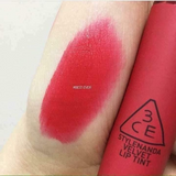 Son kem lì 3CE Velvet Lip Tint màu Best Ever - Đỏ thuần