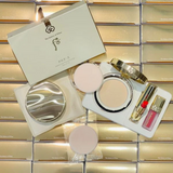 Set Phấn Phủ ngọc trai chống nắng dạng nén + Son The history of Whoo Gongjinhyang Mi Luxury Glow Pressed Powder Pact SPF30/PA++ - Tone số 21 da sáng