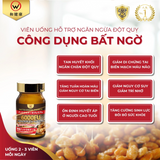 Viên Uống ngăn ngừa đột quỵ, phòng chống ung thư, ổn định và điều hoà huyết áp Natto Kinase Premium 6000FU Wakenko