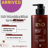 Combo Dầu gội & dầu xả Sâm Đen Mọc Tóc và Làm phòng Tóc, giảm rụng tóc Ryo Hair Strengthen & Volume ( Gội Xã Sâm đen)