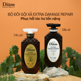 Combo Dầu Gội & Dầu Xả Phục Hồi Tóc Hư Tổn, Chắc Khoẻ, Mềm Mại Moist Diane Extra Damage Repair