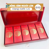 Tinh chất hồng sâm đậm đặc 6 năm tuổi tạo máu tăng hệ miễn dịch chống mệt mỏi dạng nước tăng cường sức khoẻ LG Saeng Hwal Jeong Won Jinhyosam Bon Daily Hàn Quốc - 50 tép