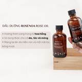 Tinh dầu hoa hồng dưỡng da, tóc và móng Rosenoa Rose Oil Nhật Bản