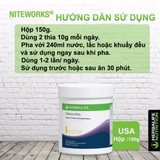 Thực phẩm hỗ trợ duy trì huyết áp ổn định & sức khoẻ hệ tim mạch Niteworks Herbalife - Vị Cam Xoài