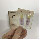 Sample Kem lót ánh hồng nâng tone, cải thiện nếp nhăn Whoo Cheongidan Double Radiant Base Pink (120 gói x 1ml = 120ml)