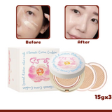 Set Phấn Nước Trang điểm & Chống nắng Ohui Ultimate Cover Lifting Cushion Flower Edition SPF 50+/ PA+++