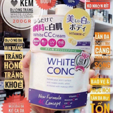 Sữa dưỡng thể trắng da chiết xuất vitamin C White Conc Body CC Cream Nhật Bản