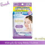 Khăn ướt tẩy trang Bifesta Micellar Cleansing Sheet Enrich