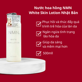 Nước hoa hồng dưỡng trắng, cải thiện nếp nhăn và trẻ hoá da NMN White Skin Lotion