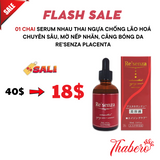 Serum nhau thai ngựa chống lão hoá chuyên sâu, mờ nếp nhăn, căng bóng da Re’senza Placenta Nhật Bản