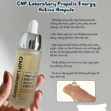 Set Tinh Chất Keo ong phục hồi và tái tạo làn da CNP Laboratory Propolis Energy Ampule