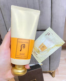 Sample Sữa Rửa Mặt Whoo Dưỡng Ẩm  săn chắc da  Gongjinhyang Facial Foam Cleanser - Whoo vàng (120 gói x 2ml = 240ml )