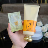 Sample Sữa Rửa Mặt Whoo Dưỡng Ẩm  săn chắc da  Gongjinhyang Facial Foam Cleanser - Whoo vàng (120 gói x 2ml = 240ml )