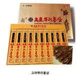 Hồng sâm tẩm mật ong nguyên củ vàng Korean Red Ginseng Gold Hàn Quốc