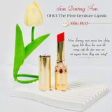 Set Son Ohui The First Geniture Lipstick Duo Holiday Edition tặng phấn nước mini