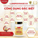 Viên Uống Lọc Máu Lumbrokinase Ex SKill Eikenbi - Hỗ Trợ Đánh Tan Huyết Khối