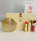 Set Phấn Phủ ngọc trai chống nắng dạng nén + Son The history of Whoo Gongjinhyang Mi Luxury Glow Pressed Powder Pact SPF30/PA++ - Tone số 21 da sáng