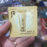 Sample Kem BB trang điểm cao cấp Whoo Gongjinhyang Mi Luxury BB Cream SPF20/PA++ (120 gói x 1ml = 120ml )