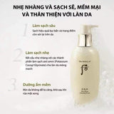 Set sữa rửa mặt hoa hiên tái sinh da Đông Y Hoàng Cung - Whoo Cheongidan Radiant Cleansing Foam