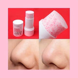 Thanh Lăn Hỗ Trợ Giảm Mụn Đầu Đen So'Natural Red Peel Clear Stick Blackhead & Face Clear Pore Stick