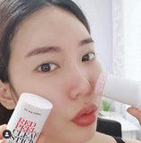 Thanh Lăn Hỗ Trợ Giảm Mụn Đầu Đen So'Natural Red Peel Clear Stick Blackhead & Face Clear Pore Stick