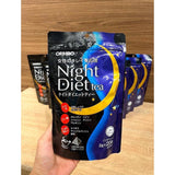 Trà giảm cân ban đêm loại bỏ mỡ tích tụ Orihiro Night Diet Tea Nhật Bản