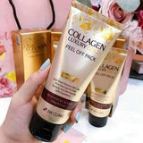 Mặt Nạ Lột Vàng 24K 3W Clinic Collagen Luxury Gold Peel Off Pack