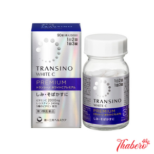 Viên uống trắng da Transino White C Premium bản cao cấp 90 viên