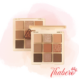 Bảng Màu Mắt 9 Ô 3CE Multi Eye Color Palette #Butter Cream : Tông màu nâu sang trọng ấm áp