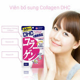 Viên uống collagen DHC 120 viên dùng trong 20 ngày của Nhật Bản