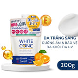 Sữa dưỡng thể trắng da chiết xuất vitamin C White Conc Body CC Cream Nhật Bản