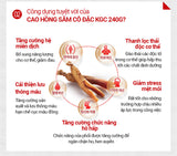 Cao hồng sâm cô đặ 6 năm tuổi tăng cường sức khoẻ, bổ sung dưỡng chất, ngăn ngừa bệnh 365 Hàn Quốc - Set 4 lọ