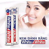 Kem đánh răng trắng răng white&white Lion Nhật Bản