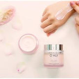 Sample Kem Dưỡng ẩm và chống oxy hoá  Ohui Miracle Moisture Ceramide Boosting Cream (60 gói x 1 ml =60 ml) - Kem Ohui hồng